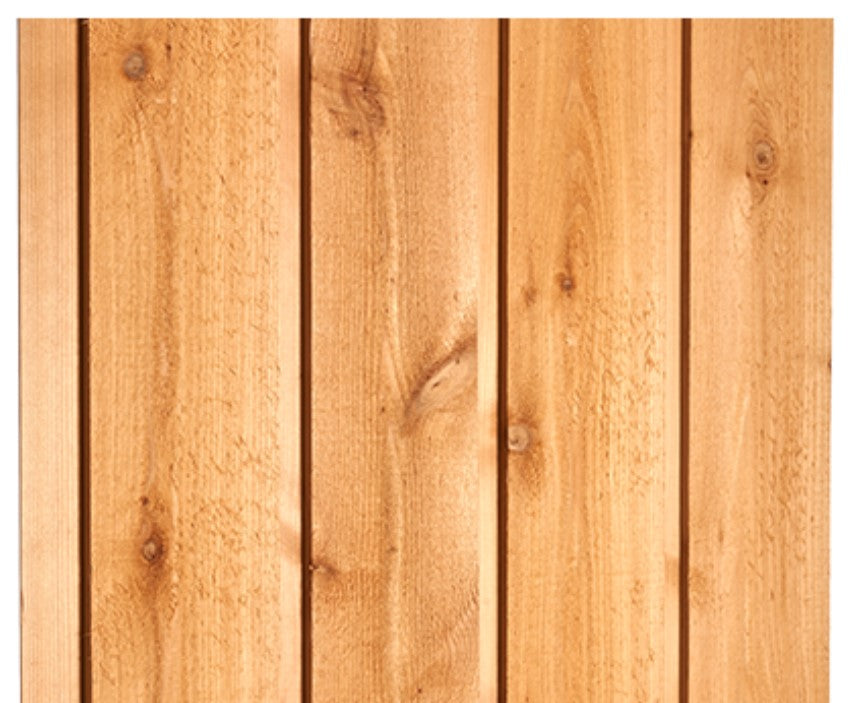 Cedar Channel Rustic Installed View