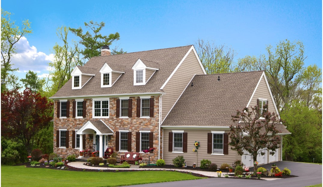 Everlast 7" Lap Siding Installed House View