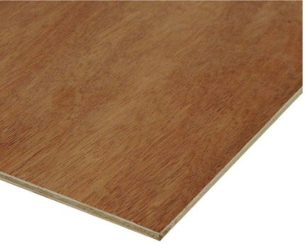 Lauan Plywood Close Up View