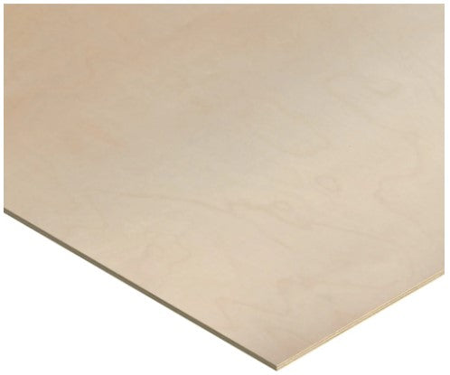 1/4" Birch Plywood