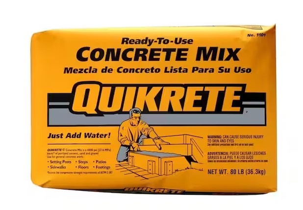 Quikrete 80 lb Concrete Mix