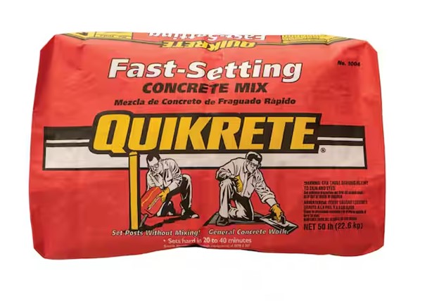 Quikrete 50 lb. Fast Setting Concrete Mix – Larsen Lumber & Supply Co.