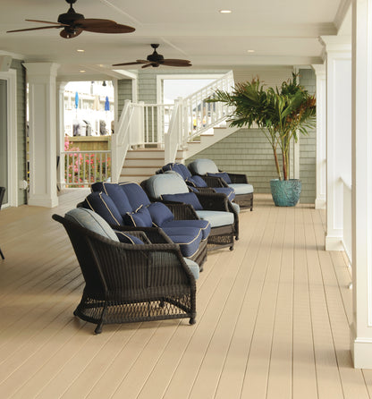 Azek Harvest Brownstone Deck