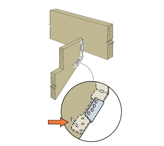 Lsl Stringers Simpson LSCZ Adjustable Stair Stringer Tie – Larsen Lumber & Supply Co.