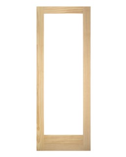 Pine Fullview Door