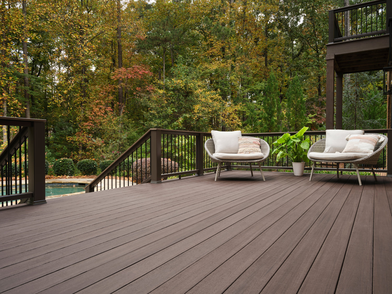 American Walnut Deck